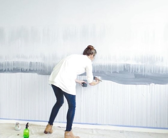 Hur man målar väggar: applikationsteknik