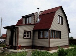 Efterbehandling av ett hus med sidospår
