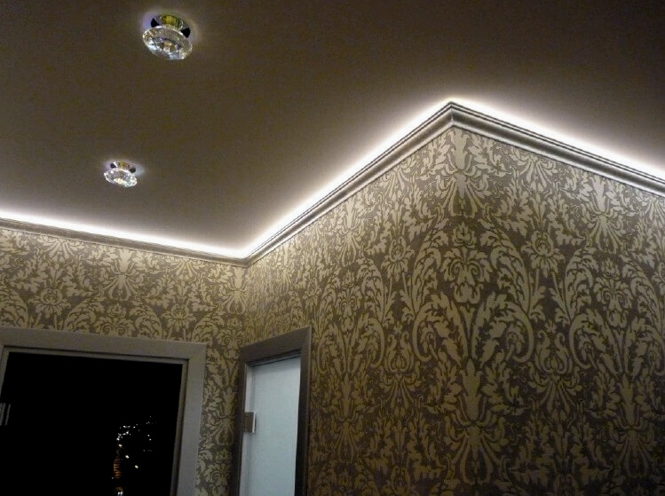 Om olika typer av LED-belysning för taket